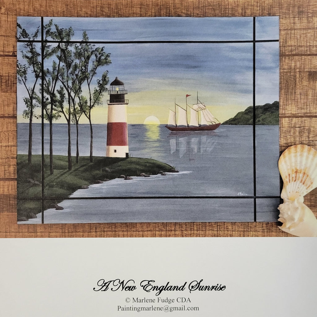A New England Sunrise Packet by Marlene Fudge
