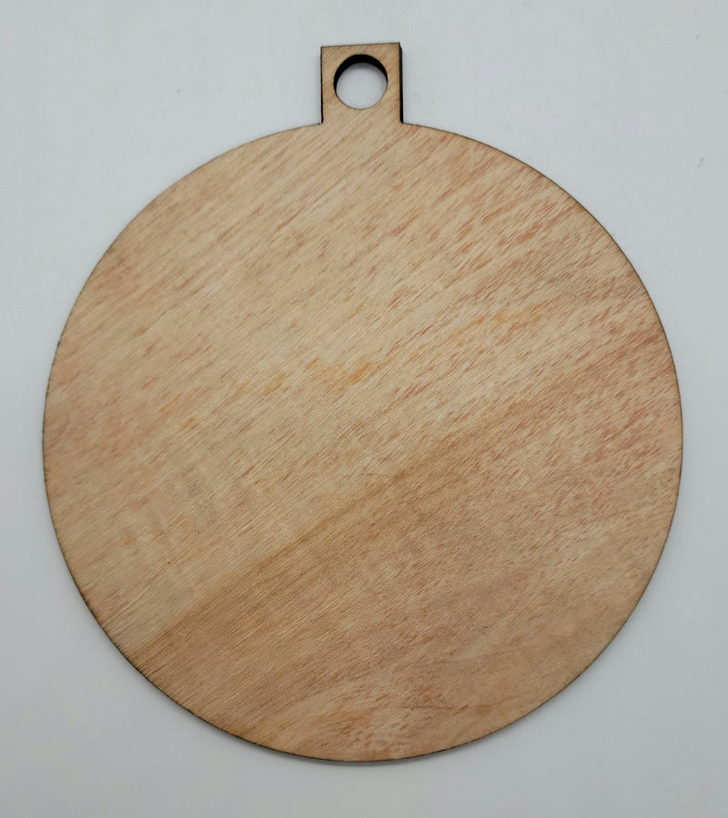 Round Ornament Viking Woodcrafts