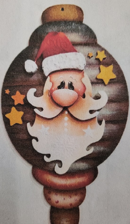 Large Santa Ornaments