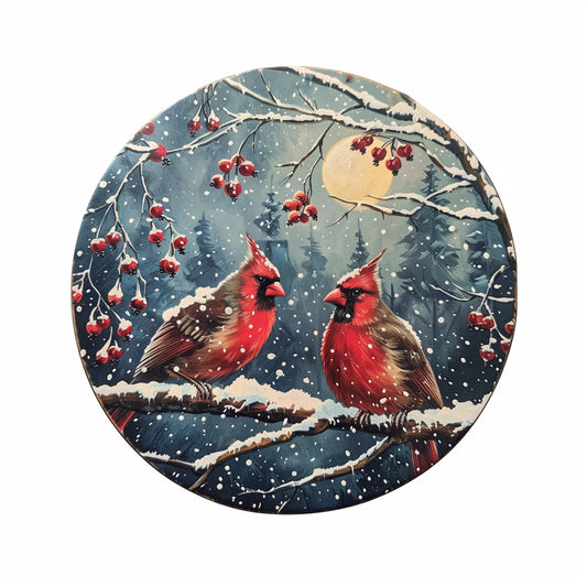 DIY Cardinal Painting