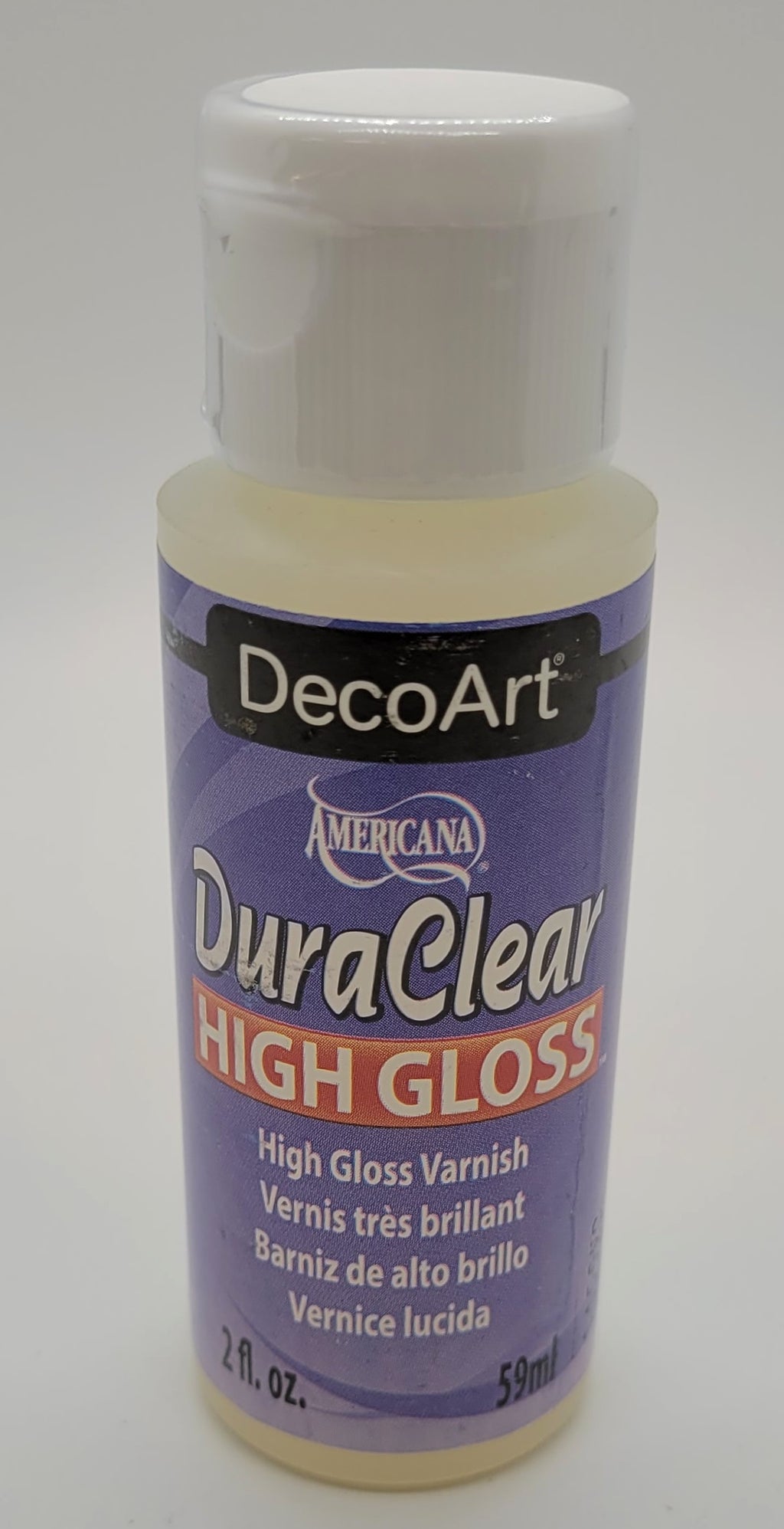 DuraClear High Gloss Varnish by DecoArt