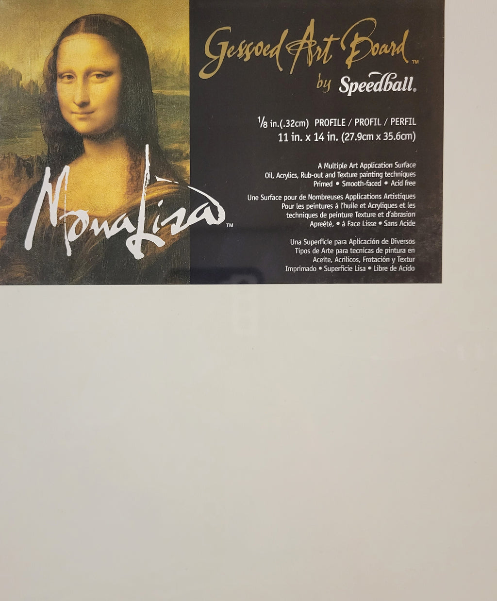 Masonite, Gessoed Art Board
