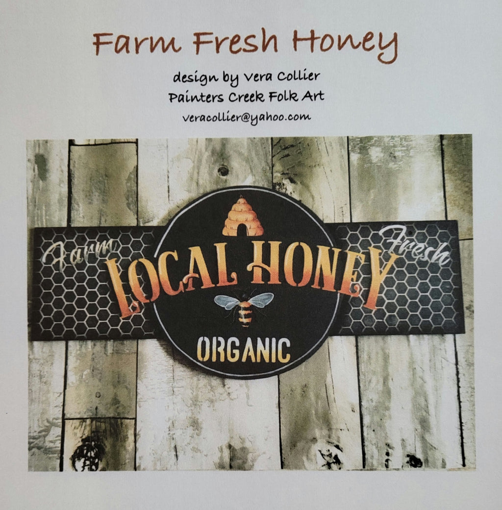 Farm Fresh Honey packet by Vera Collier