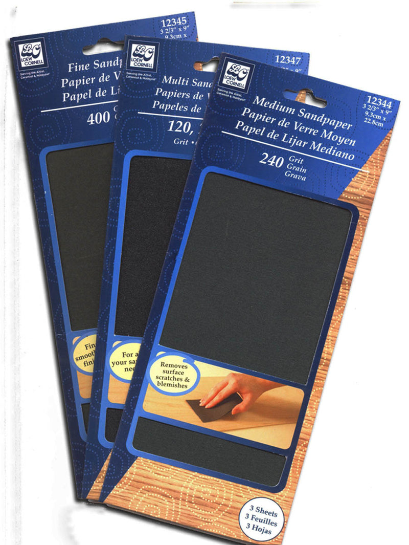 Sandpaper, Coarse by LoewCornell Viking Woodcrafts