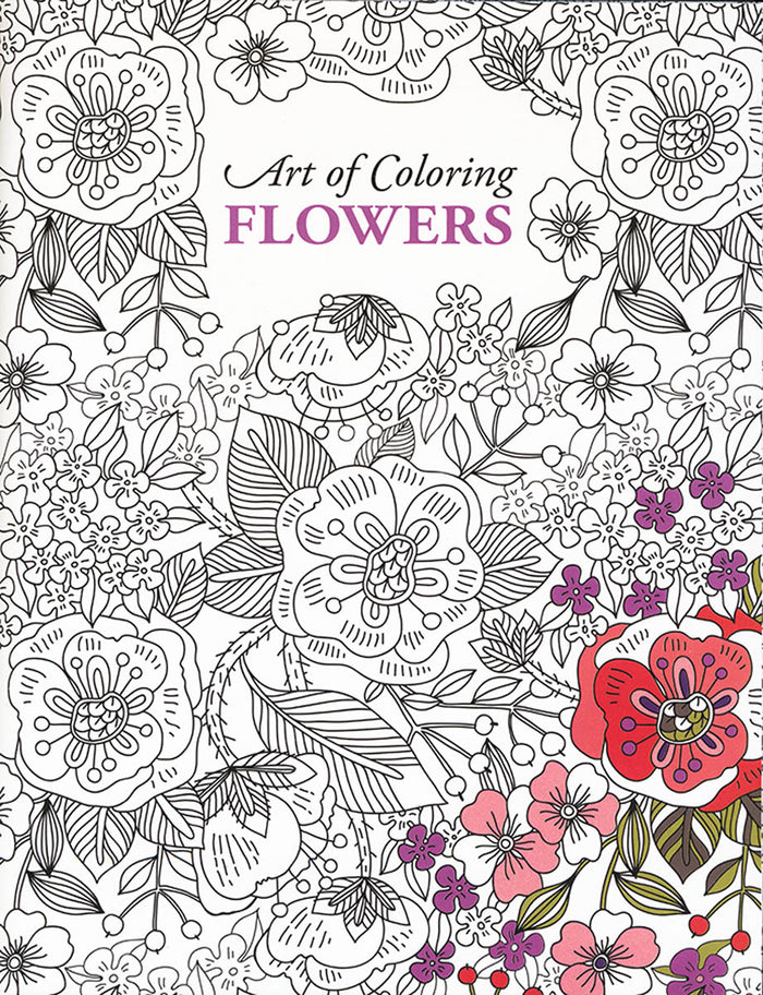 Art of Coloring: Flowers by Leisure Arts