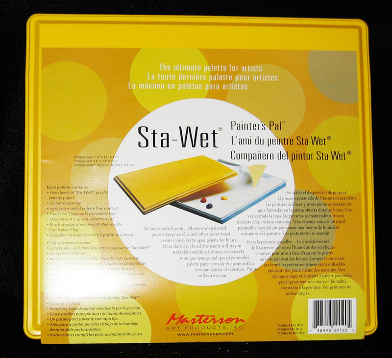 Sta-Wet Painter's Pal Palette 12 x 13
