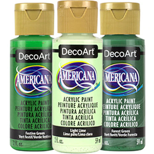 Decoart Americana Acrylic Paint 2Oz-Bluegrass Green-Opaque