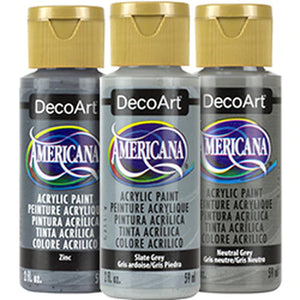 Americana Acrylic Greys by DecoArt