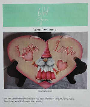 Valentine Gnome packet by Lora Haberstroh