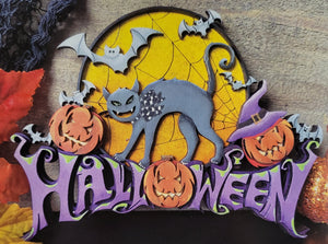 3 Layer Halloween Cutout