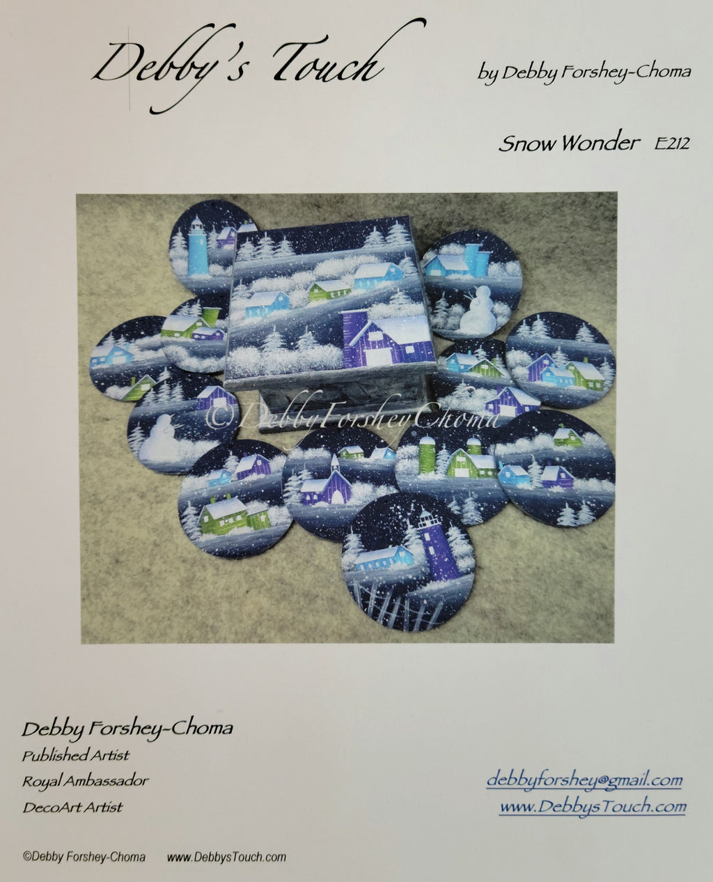 Snow Wonder Packet by Debby Forshey-Choma