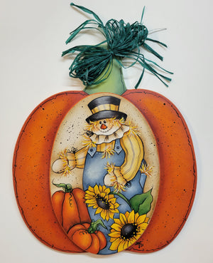 Plaque, Dimensional Pumpkin