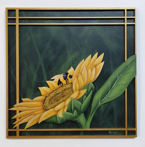Plaque, Sunflower