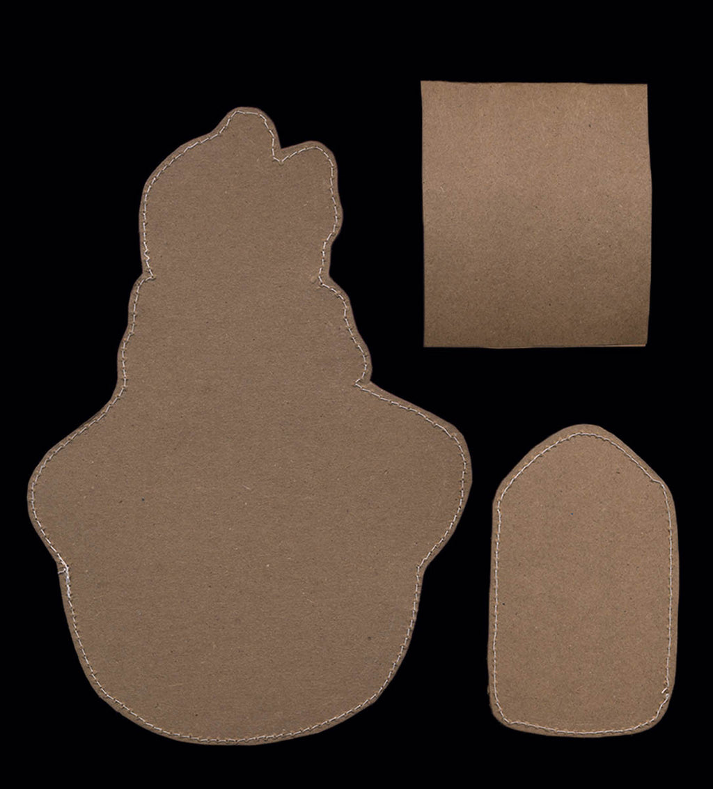 Paper, Sewn, Gingerbread Card Holder Kit