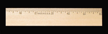 Ruler, Standard Wood