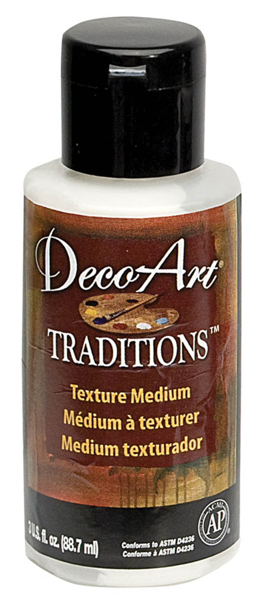 Medium, Traditions Texture Medium by DecoArt