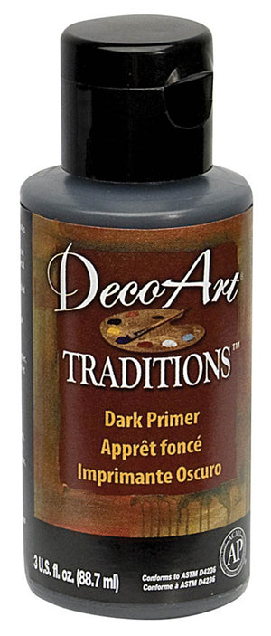 Medium, Traditions Dark Primer by DecoArt