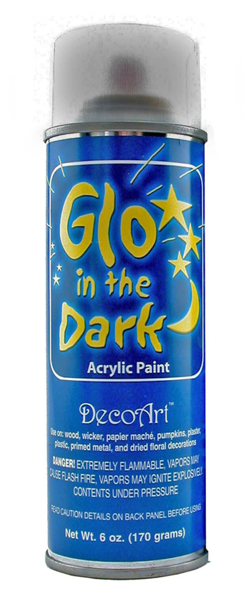 Glo in the Dark Spray Paint by DecoArt