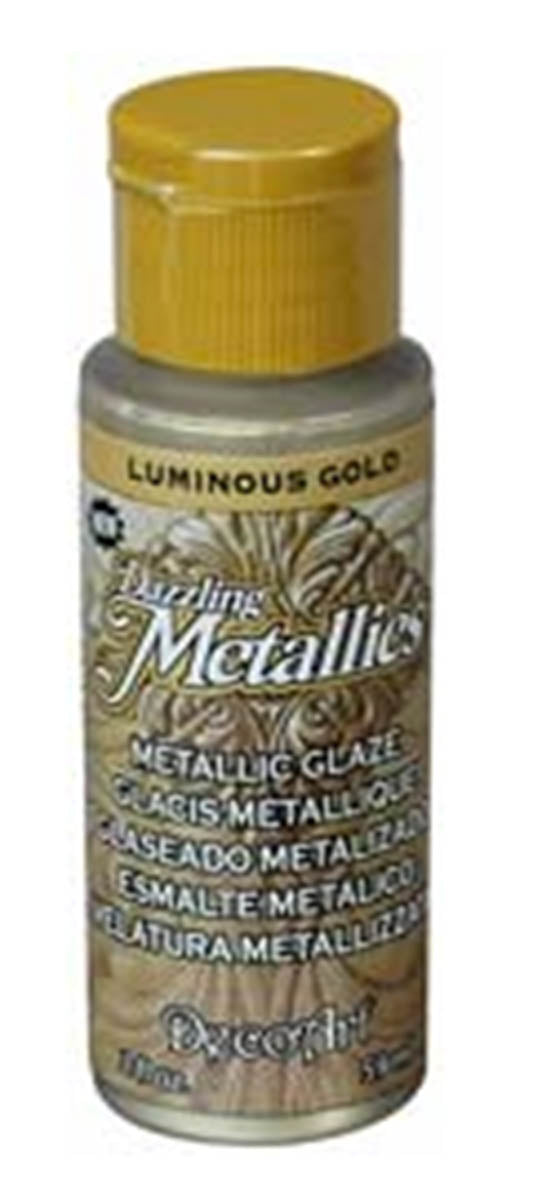 Metallic Glaze by Deco Art, Luminous Gold