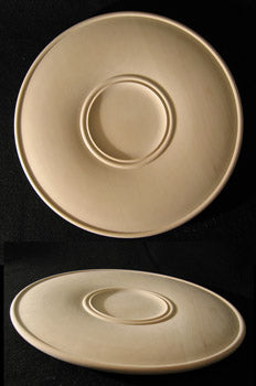 Candle Plate, 12" Dia., 4" Center
