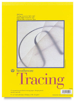 Tracing Paper Pad, 300 Series, 25 lb. by Strathmore – Viking Woodcrafts