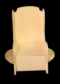Chair, Rocking Pin Cushion, 8" T