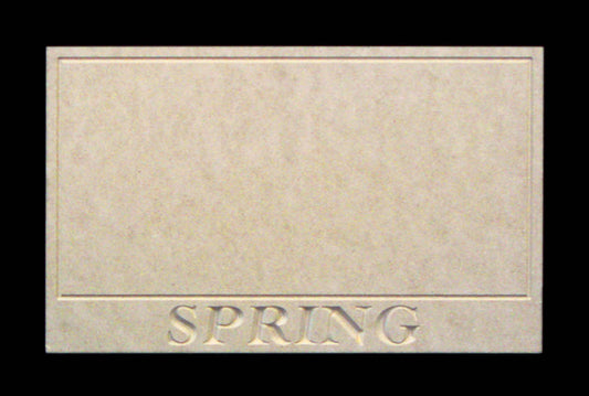Plaque, Spring