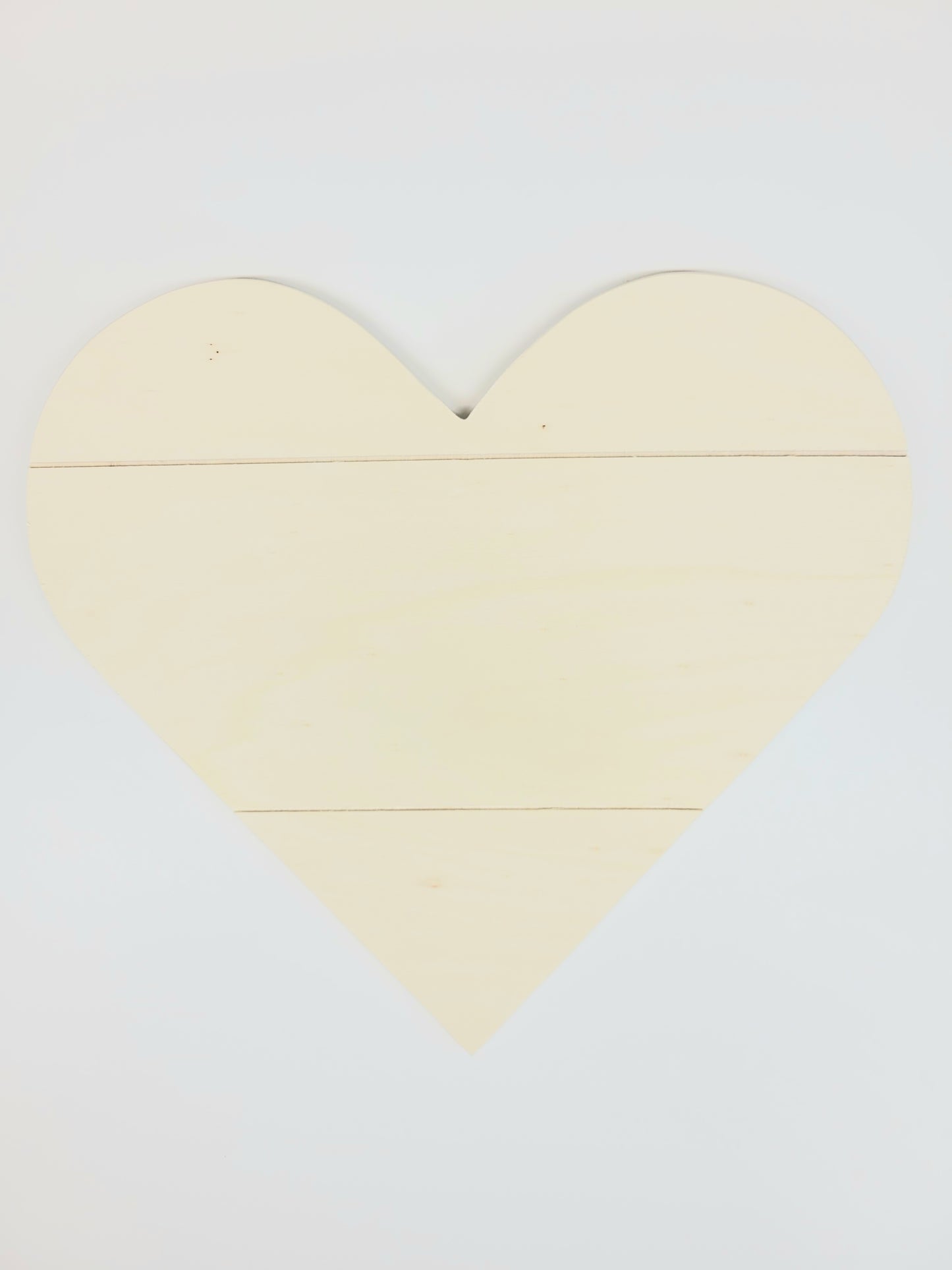 Plaque, Grooved Heart