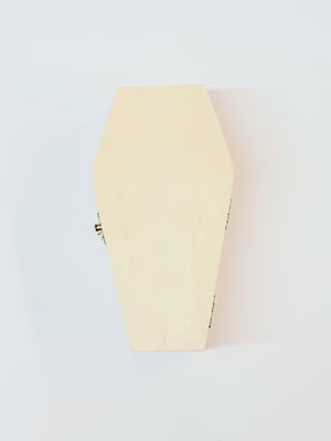 Box, Coffin w/ Metal Hinges