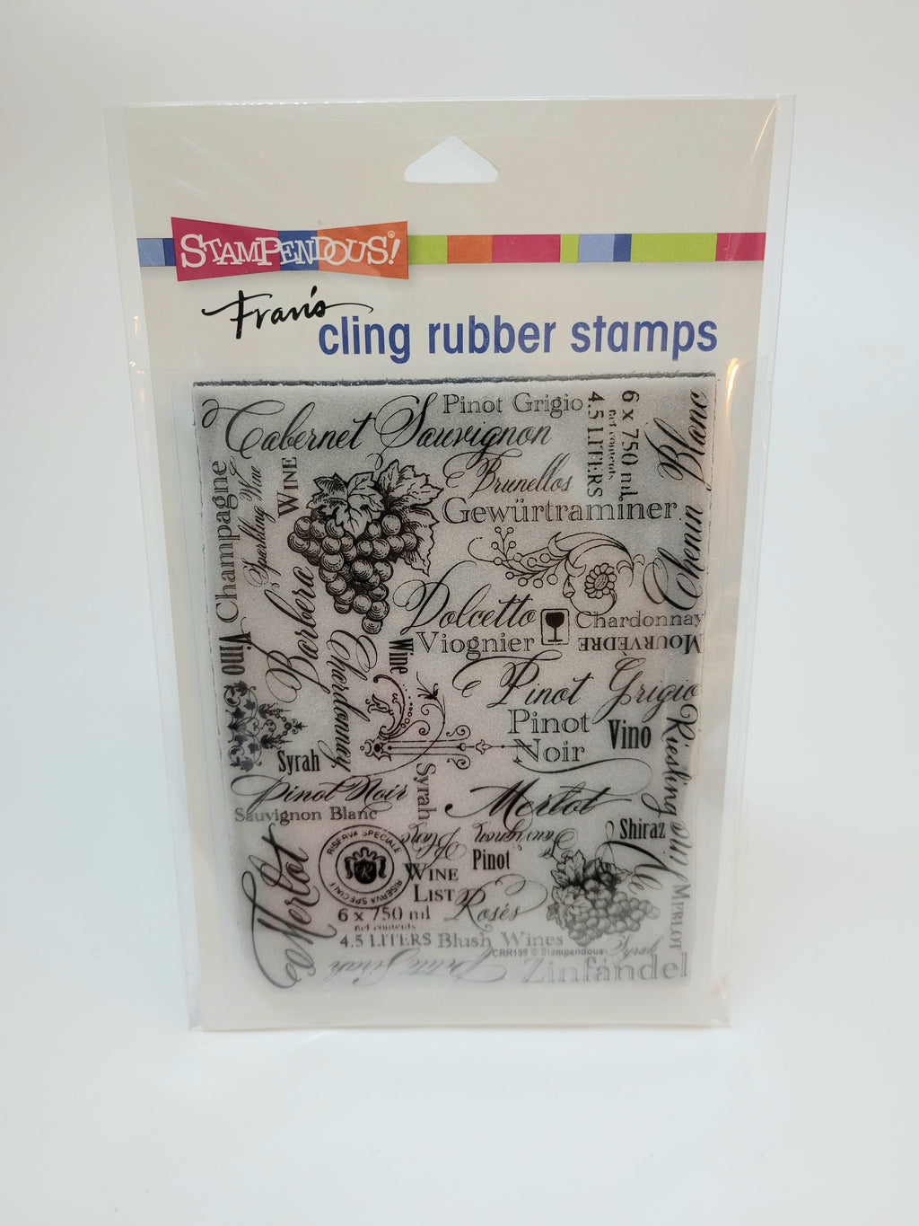 Rubber Stamps, Wine Labels by Stampendous!