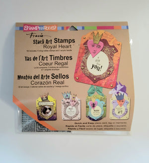 Rubber Stamps, Royal Heart Stamp Kit by Stampendous!
