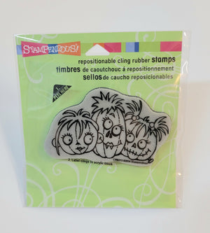 Rubber Stamps, Punkin Ghouls by Stampendous!