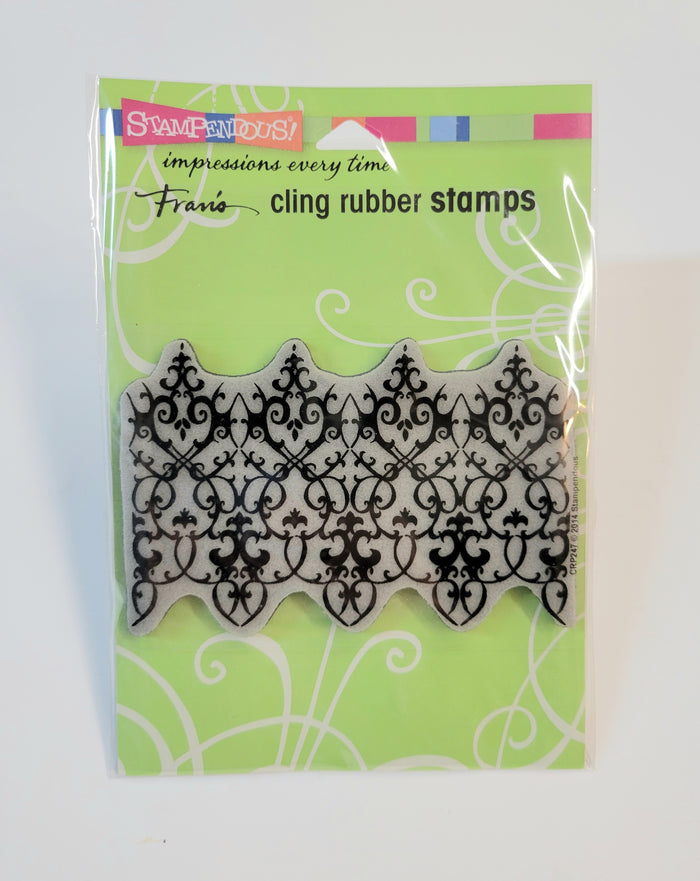 Rubber Stamps, Ornate Border by Stampendous!