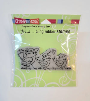 Rubber Stamps, Chick Parade by Stampendous!