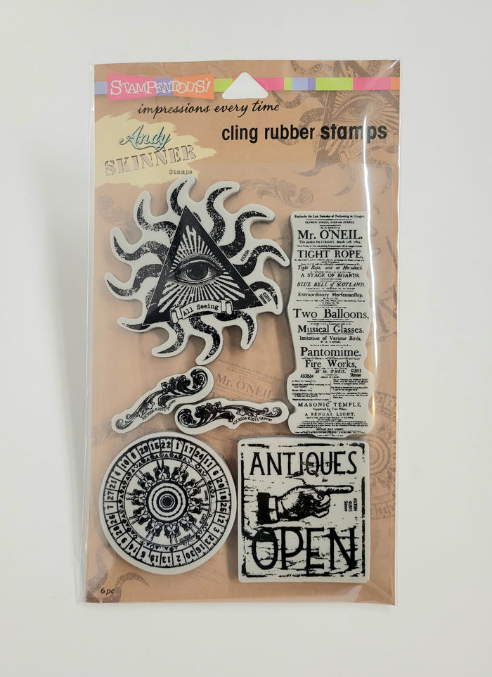 Rubber Stamps, Curiosity by Stampendous!