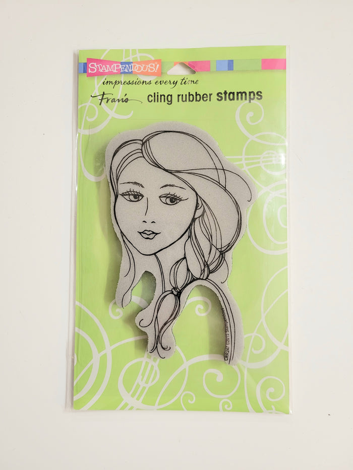 Rubber Stamp, Beautiful Braid by Stampendous!