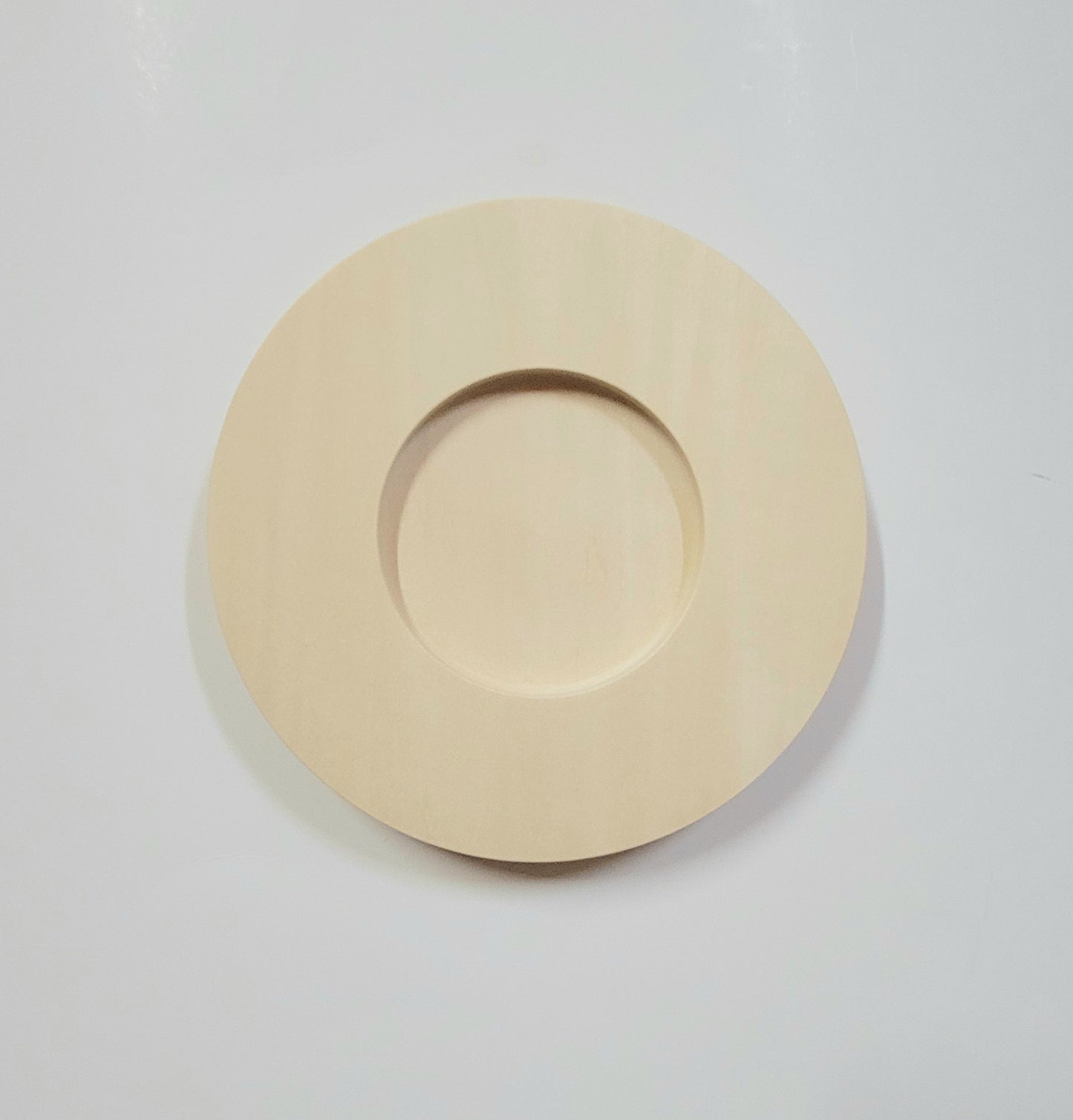 Candle Plate, 6" Dia., 3" Center