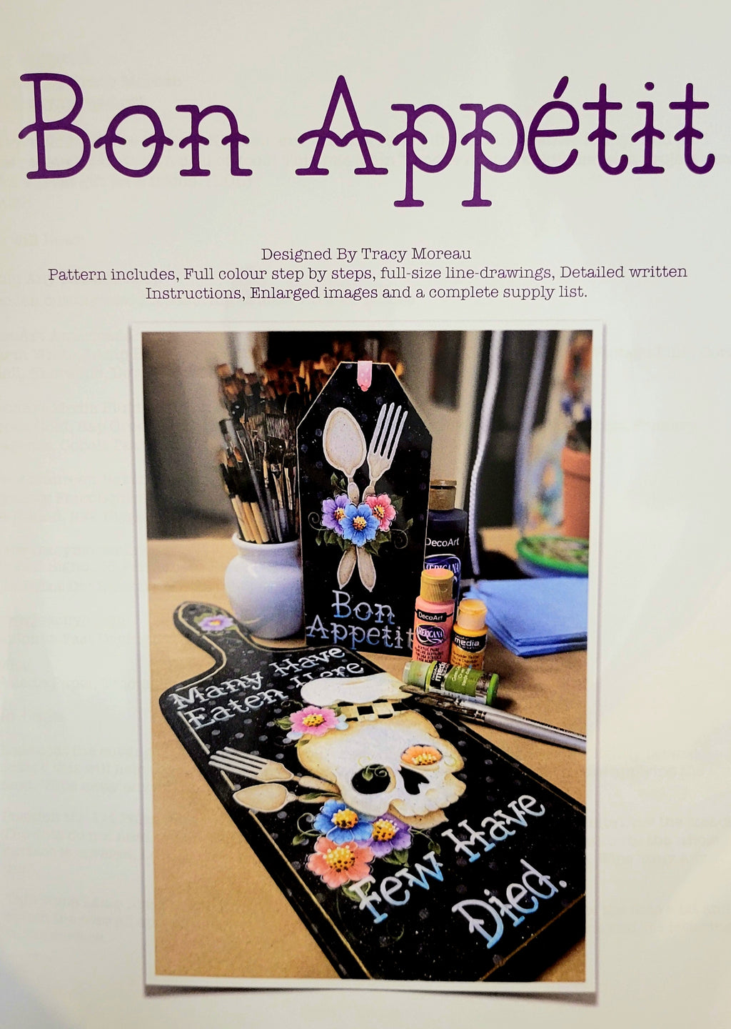 Bon Appetit packet by Tracy Moreau