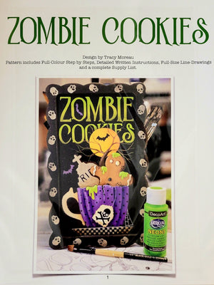 Zombie Cookies packet by Tracy Moreau