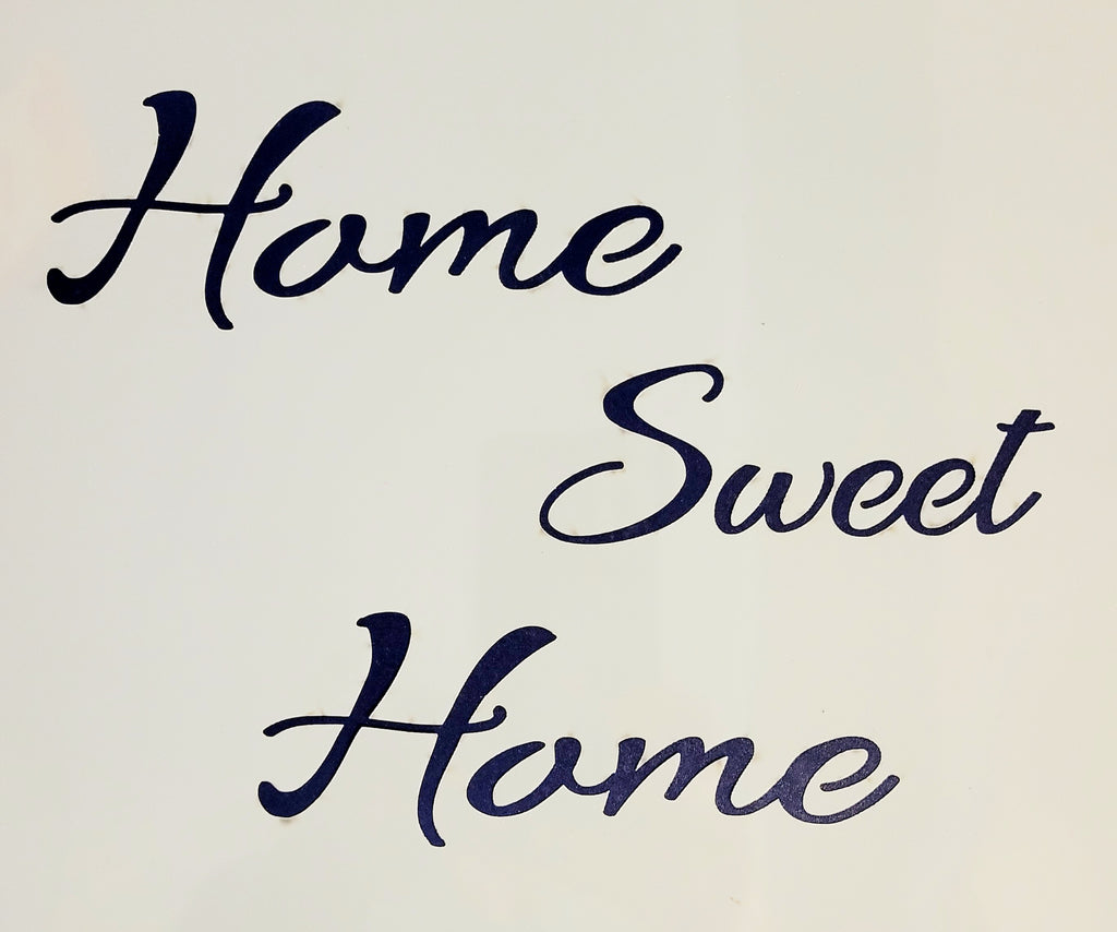 Stencil, Home Sweet Home by Marika Moretti