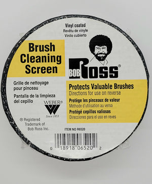 Bob Ross Brush Cleaning Screen