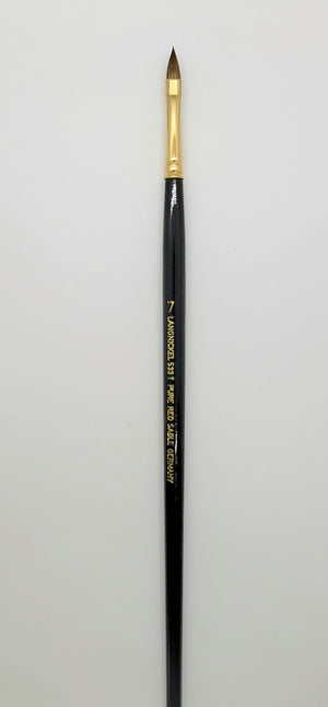 Pure Red Sable Filbert Brush, L533T, by Royal and Langnickel