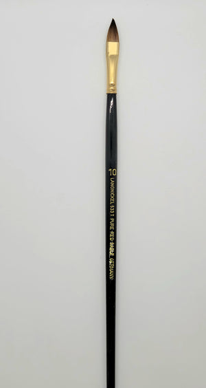 Pure Red Sable Filbert Brush, L533T, by Royal and Langnickel