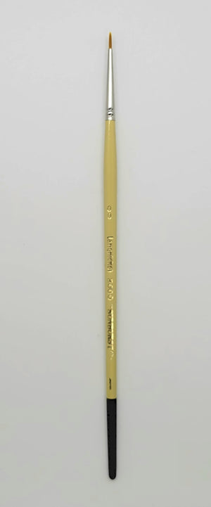 Sunburst Golden Taklon Brush, 2000 Round by Royal & Langnickel Size 00 