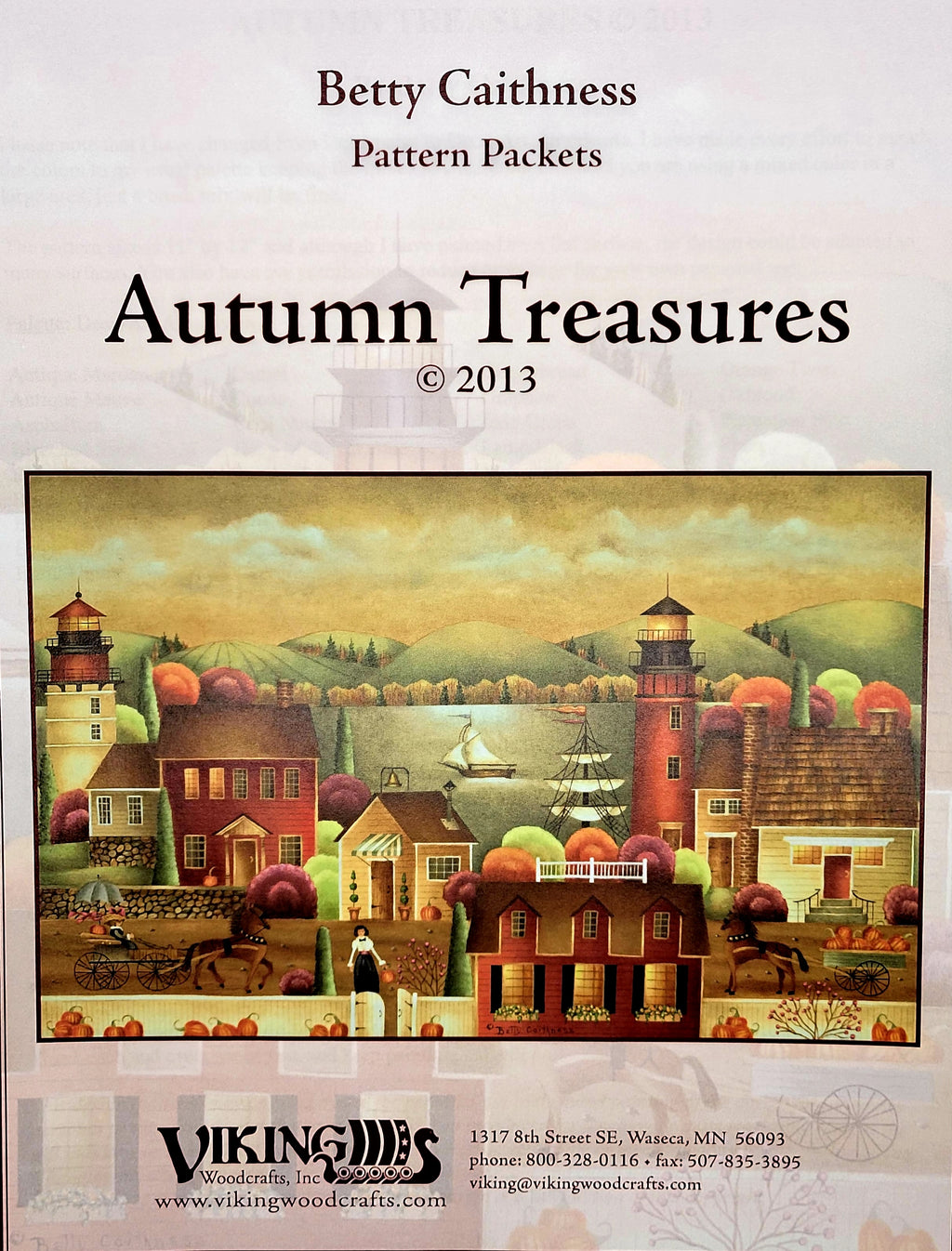 Autumn Treasures Packet by Betty Caithness