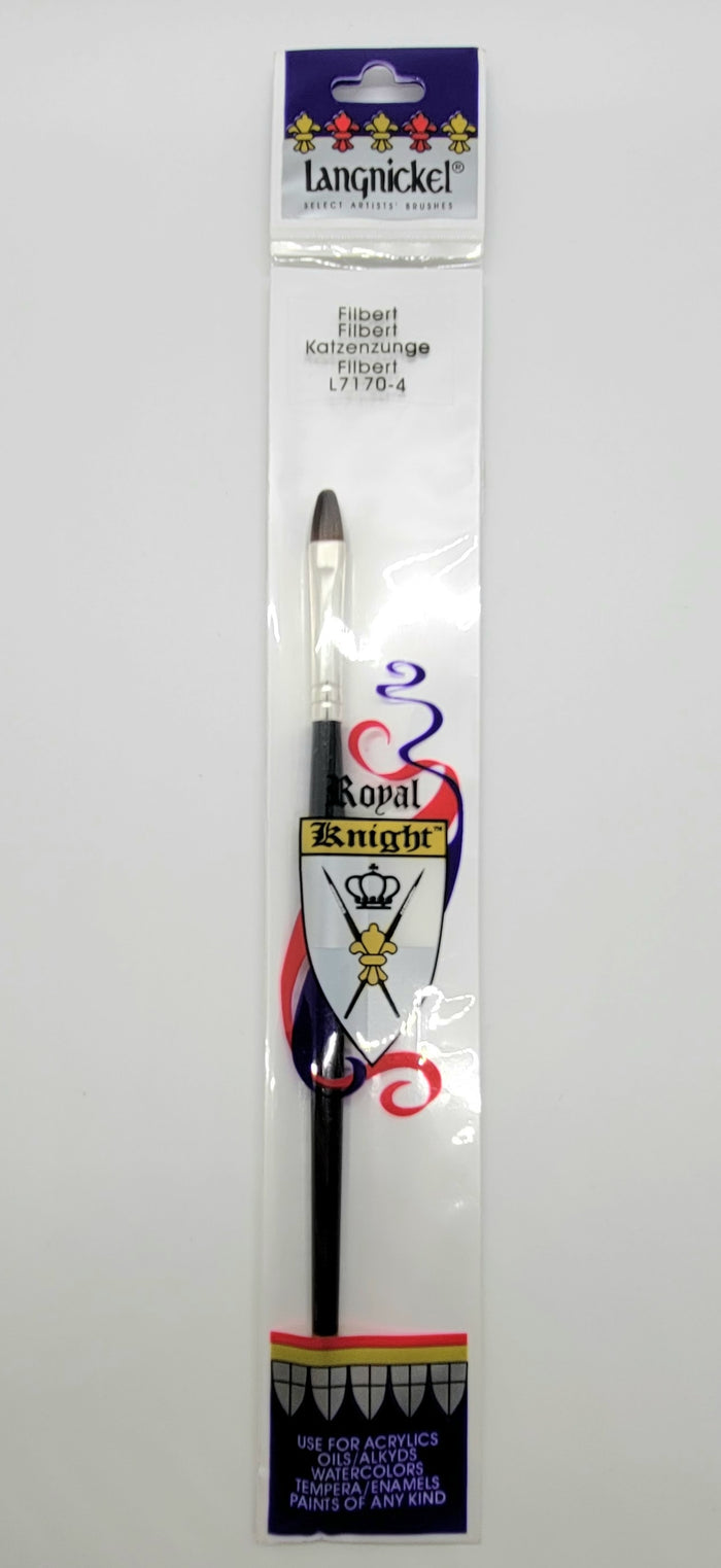 Royal Knight Brush, Filbert by Royal & Langnickle