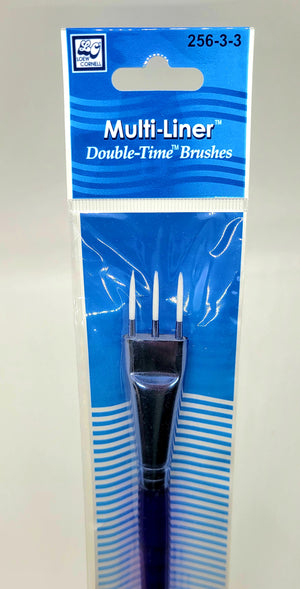 Multi-Liner Double-Time Brushes by Loew-Cornell