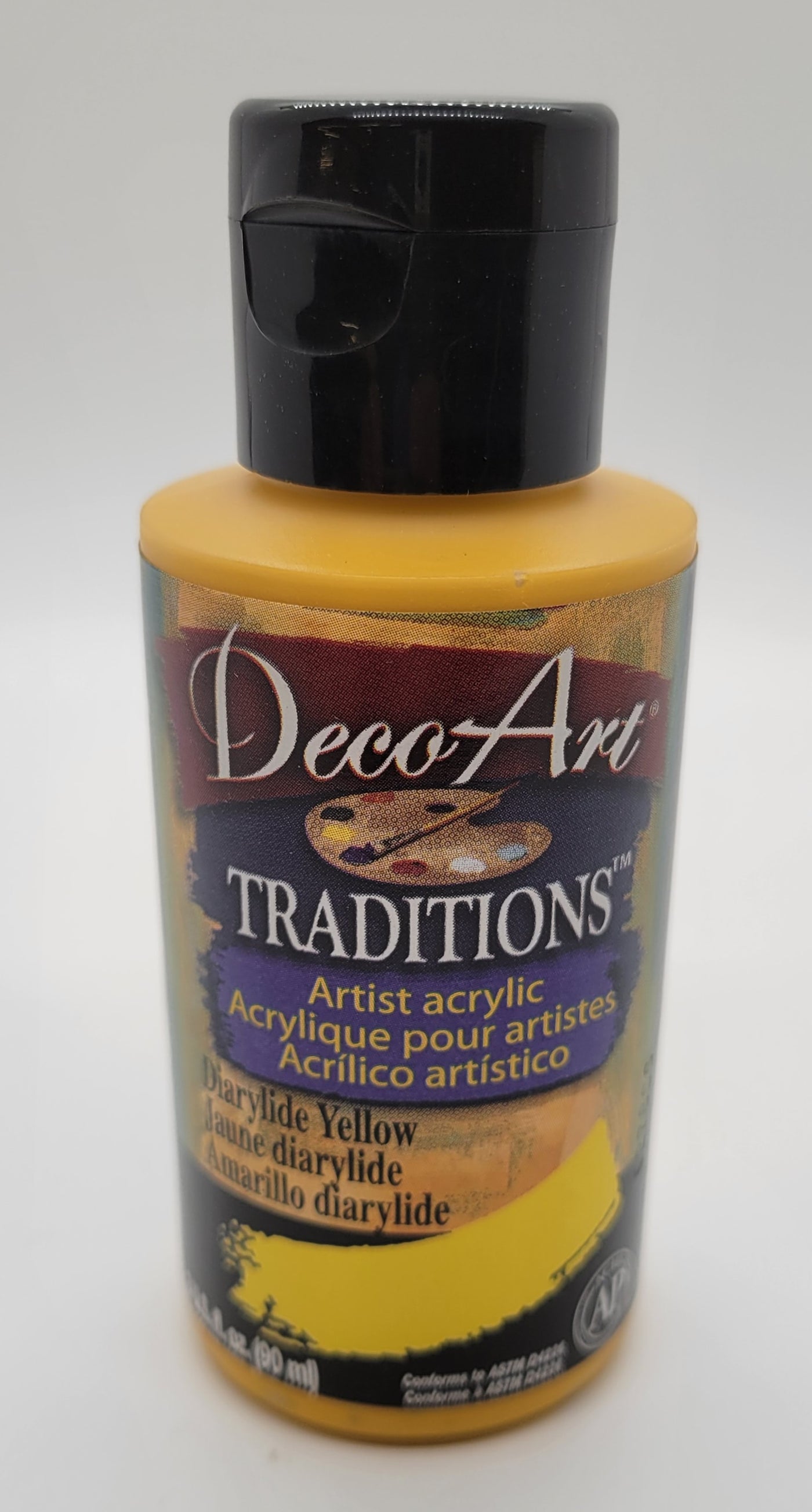 Deco Art Deco Art Acrylic Paint Americana Yellow Ocher DA-008 2oz. 