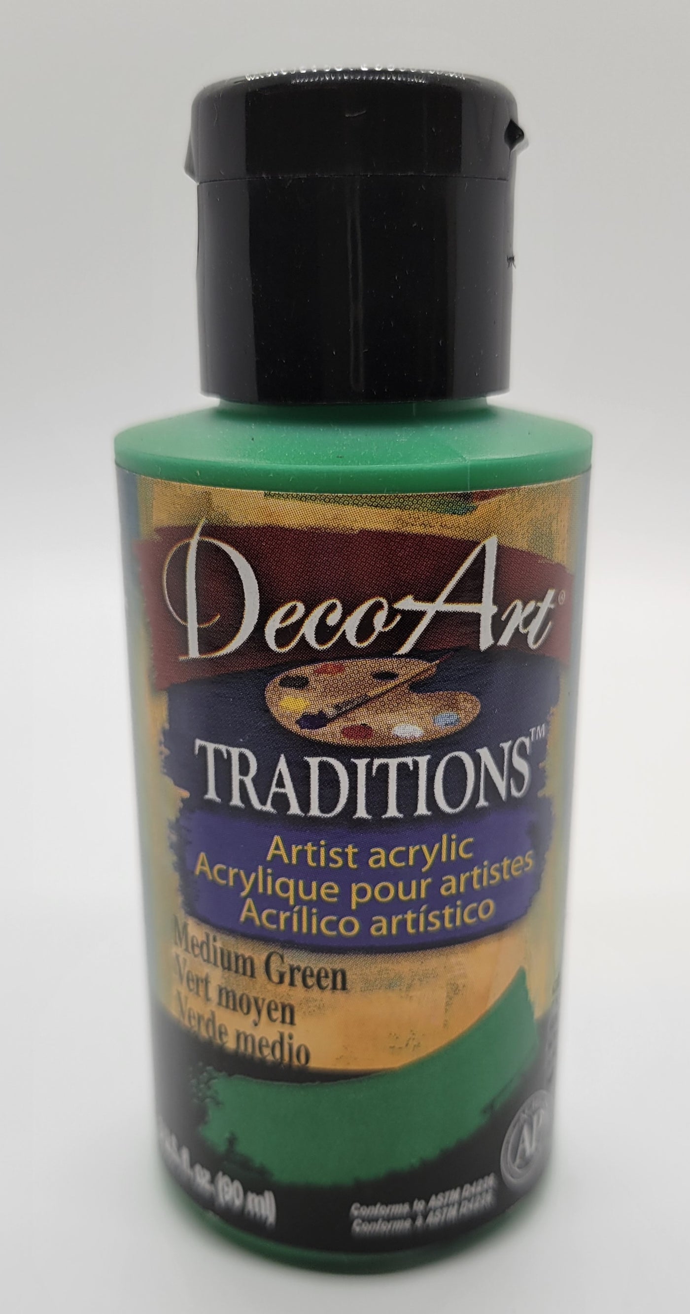 Decoart Americana Acrylic Paint 2Oz-Bluegrass Green-Opaque