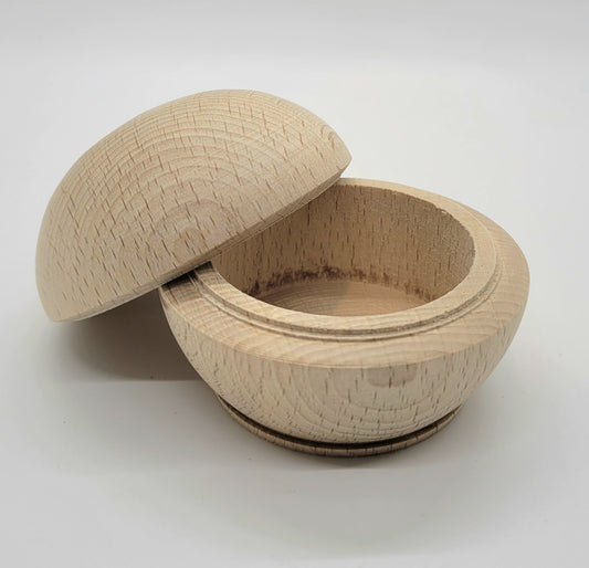 Dome Wooden Box w/ Cover